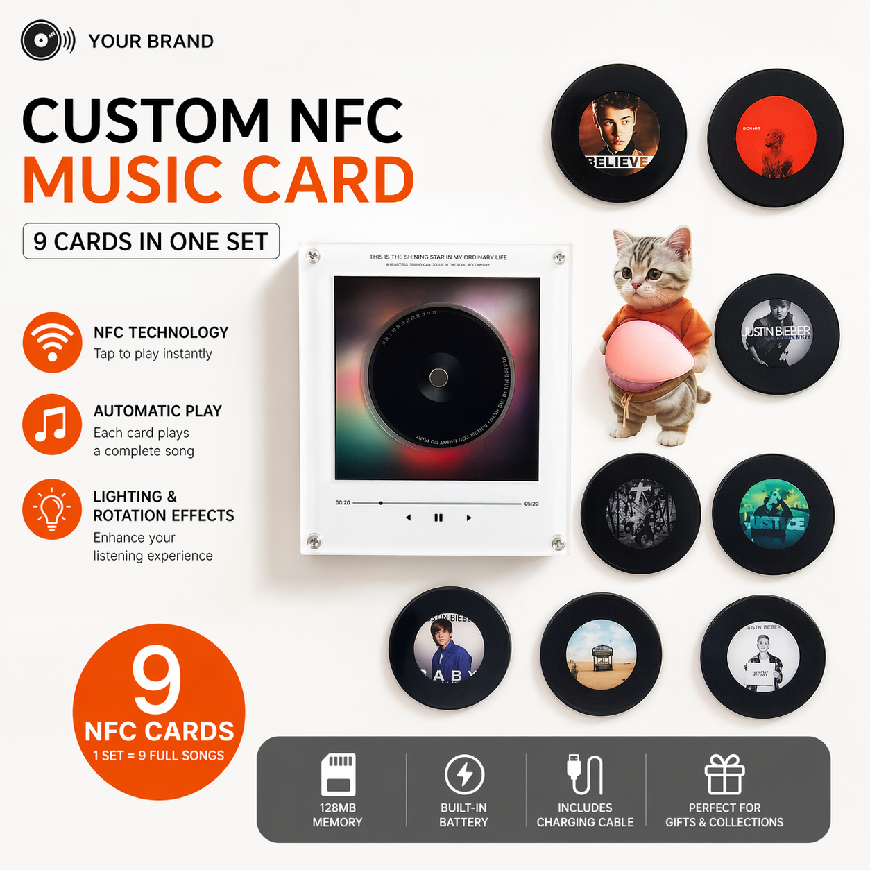 Magnetictunes Music Box — Custom Photo Music Box Gift – magnetictunes