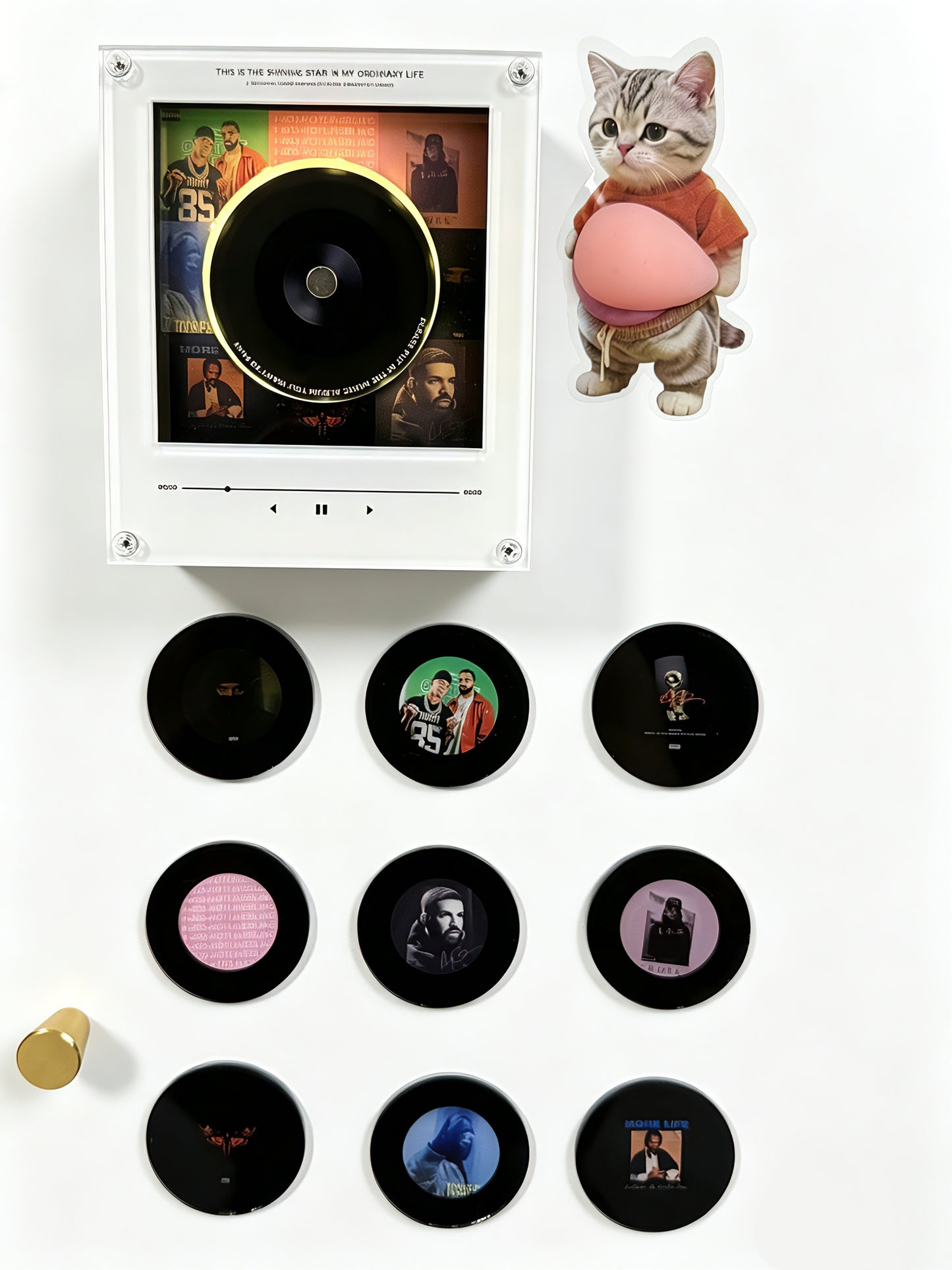 MagneticTunes Music Memory Box — 9 Mini Discs
