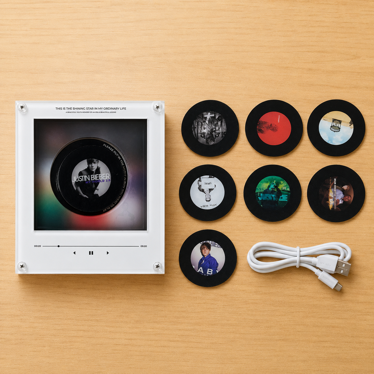 MagneticTunes Music Memory Box — 9 Mini Discs