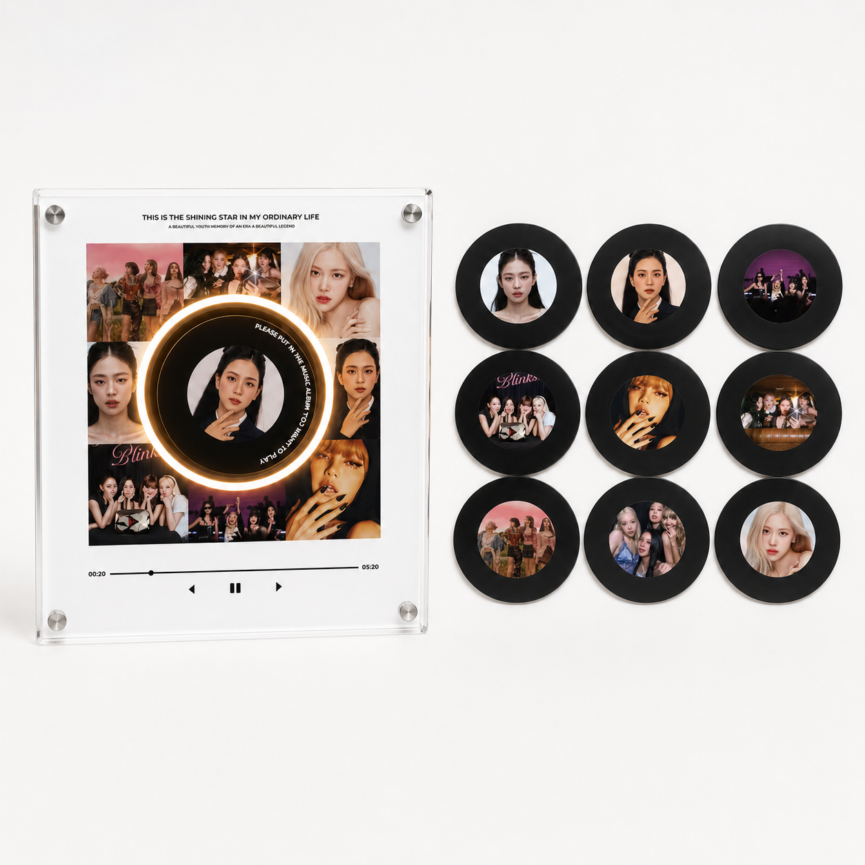 MagneticTunes Music Memory Box — 9 Mini Discs