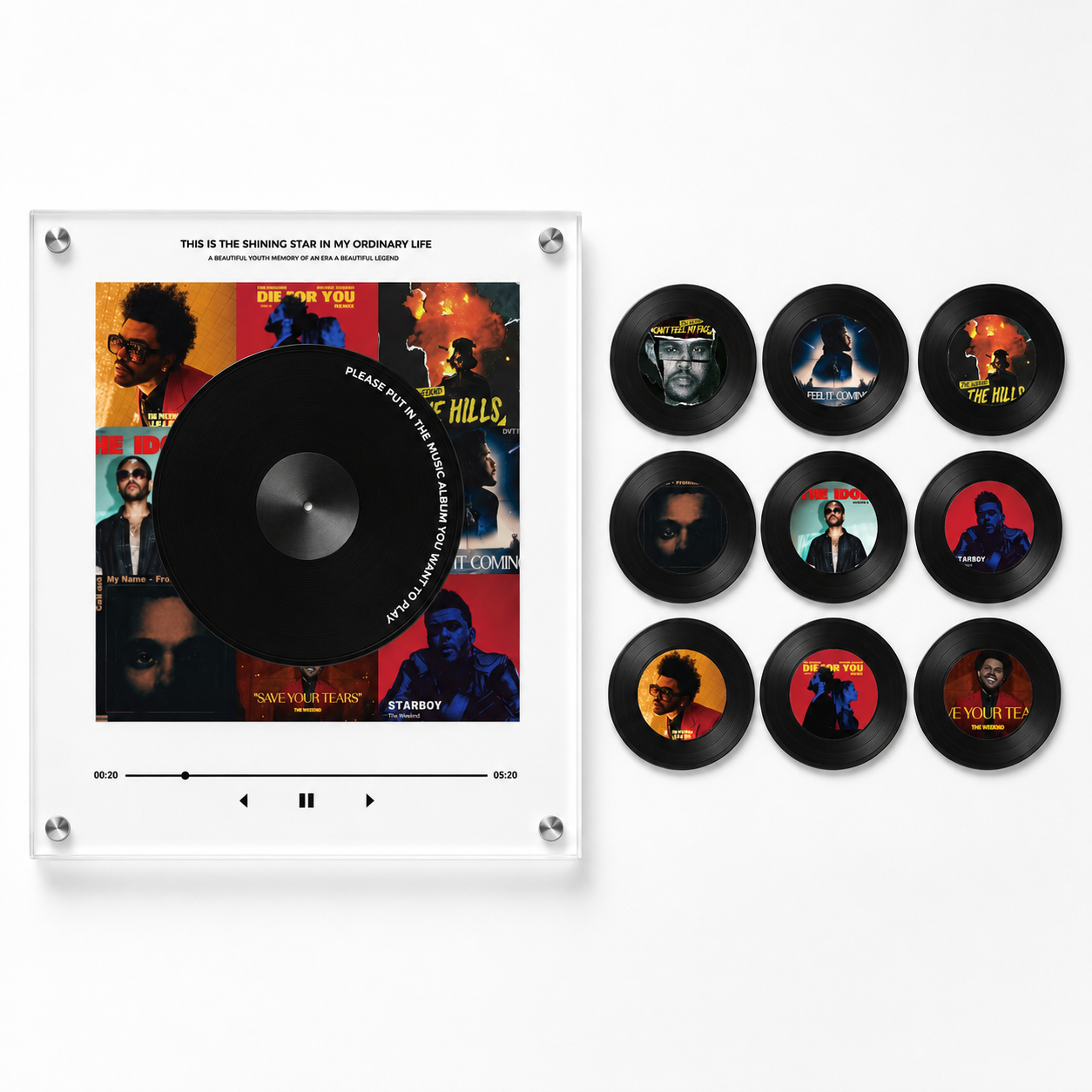 MagneticTunes Music Memory Box — 9 Mini Discs